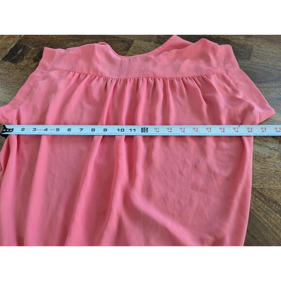 Living Doll Women's size Medium pink Blouse Top Shirt Made in the USA EUC - Picture 8 of 12